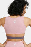 Zelocity Sports Bra With Removable Padding - Nostalgia Rose — thumbnail 2
